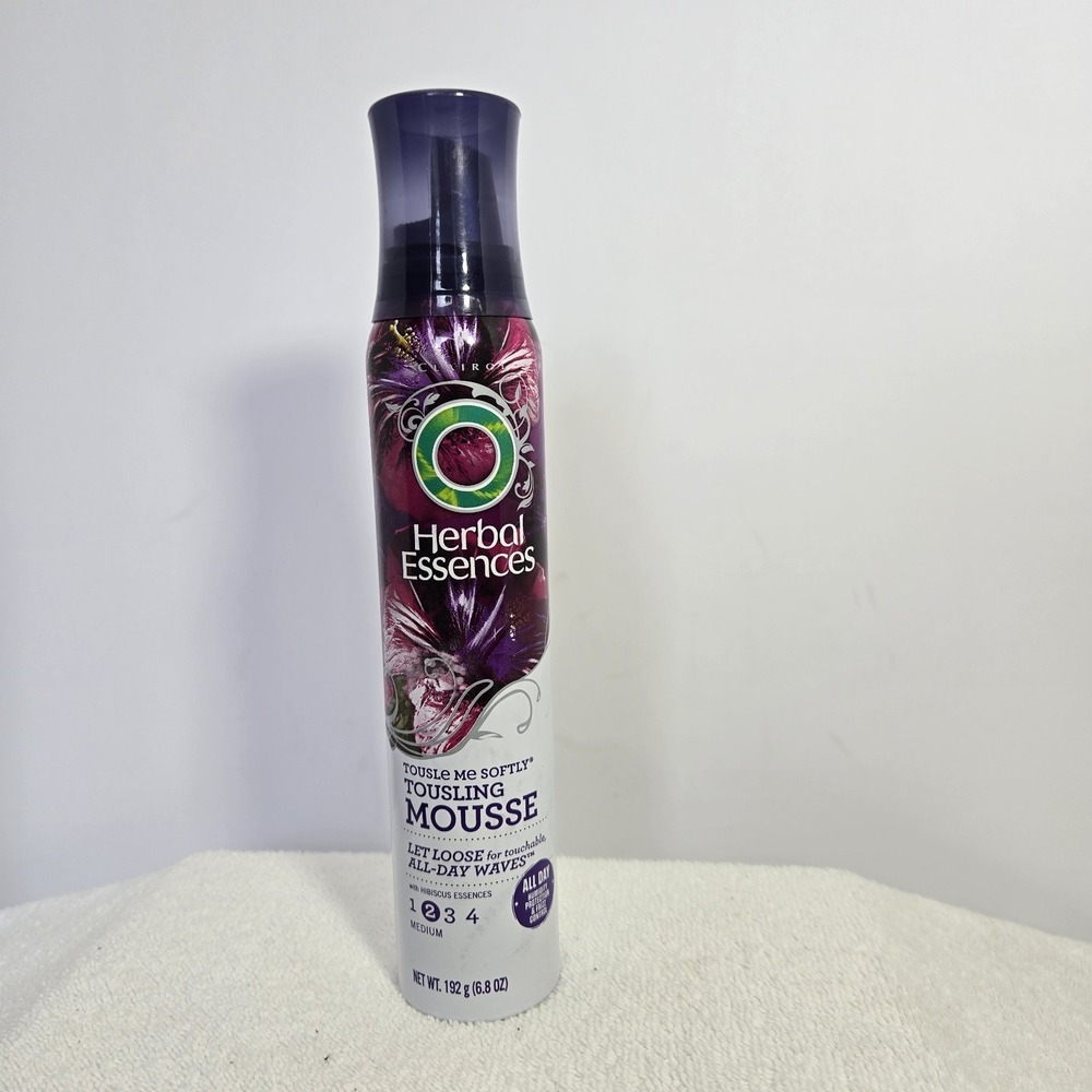 Herbal Essences Tousle Me Softly Tousling Mousse #2 Medium Hold Hibiscus, 6.8oz